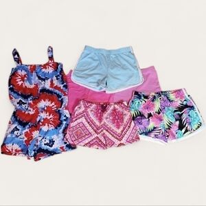 Girls' NWT Children Place Bundle Shorts Romper Size Large 10/12
